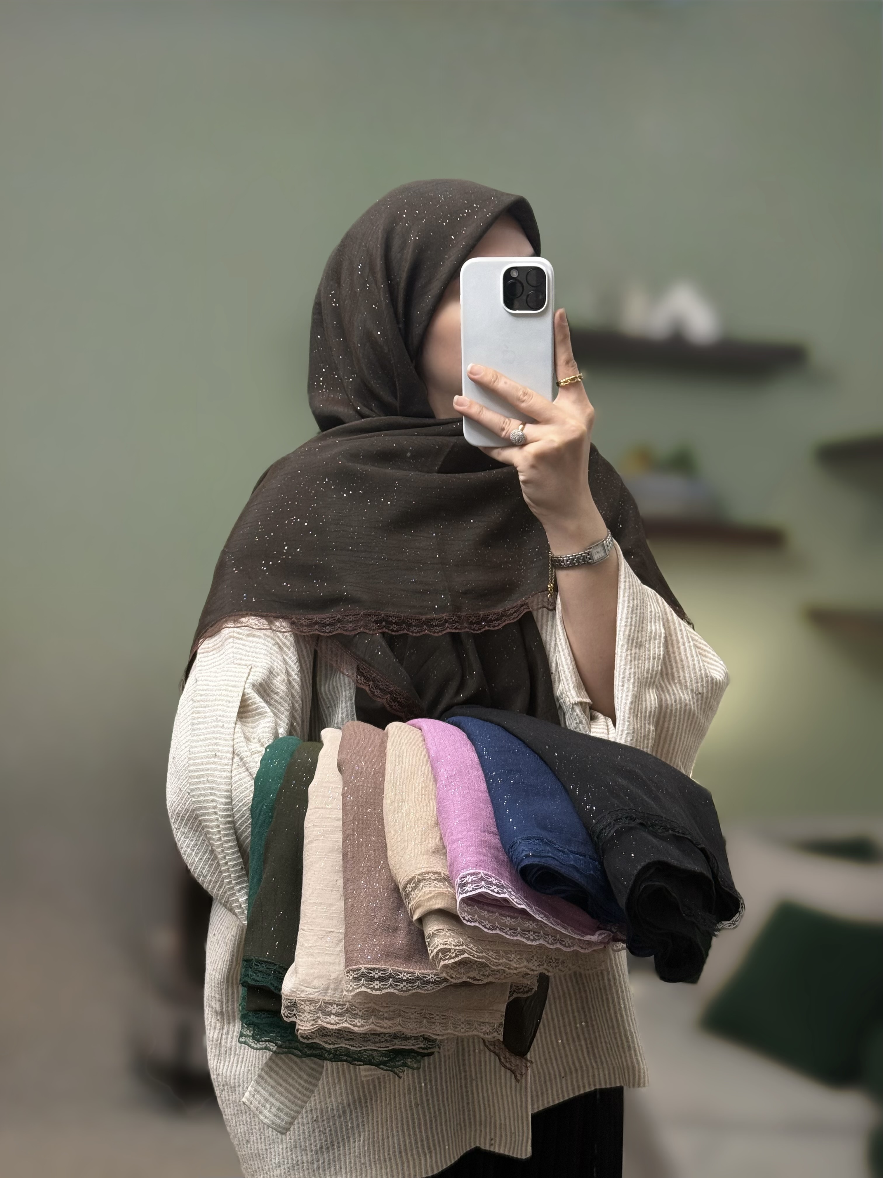 نخ شاین دور دانتل قواره ۱۴۰ مدل 0098