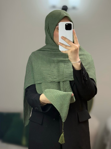 روسری سوپر نخ پلیسه H67