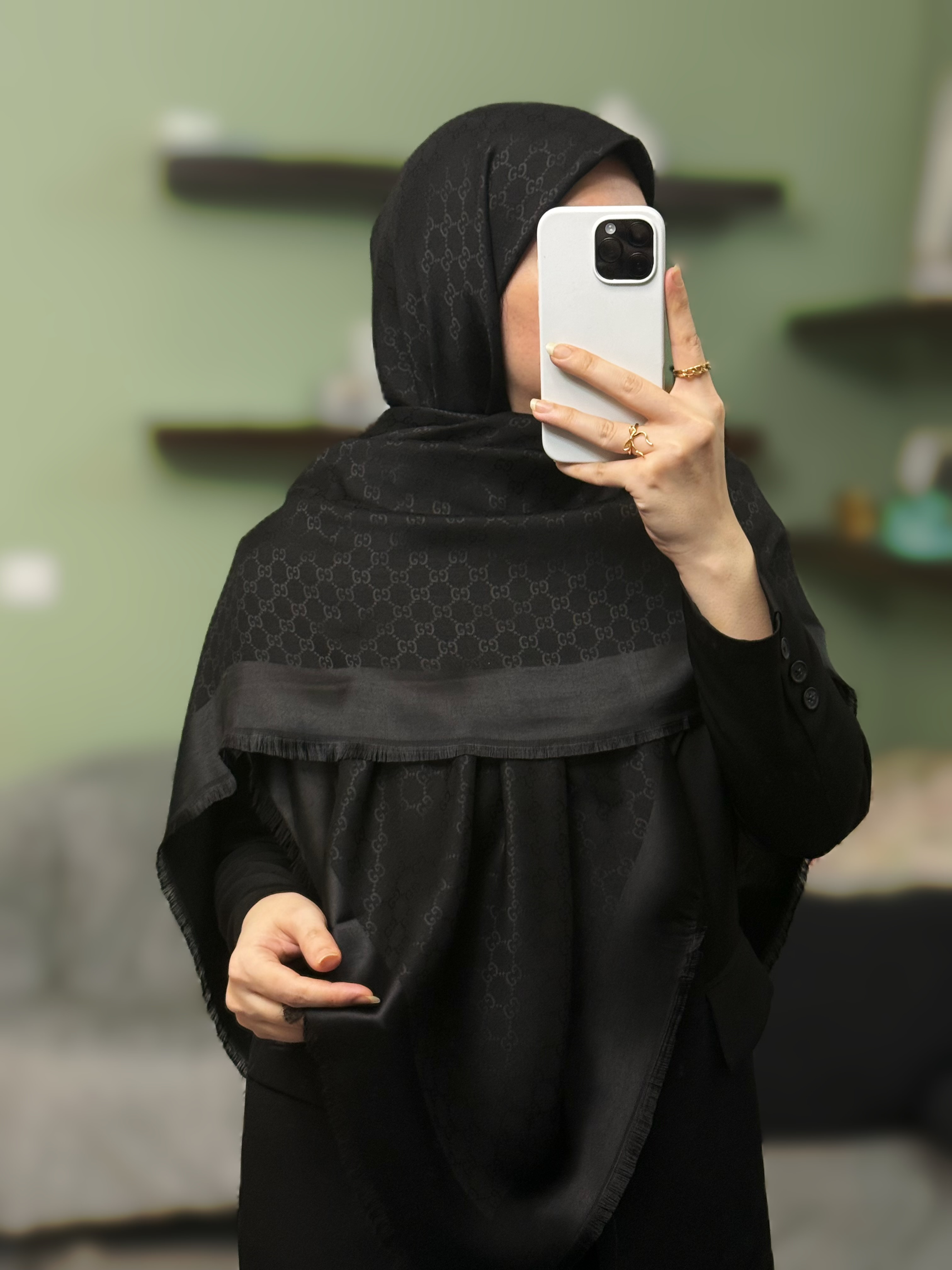روسری ژاکارد چهارفصل دورو
